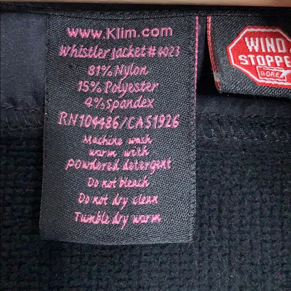 Klim Whistler Jacket Black Size Small - Picture 2 of 5